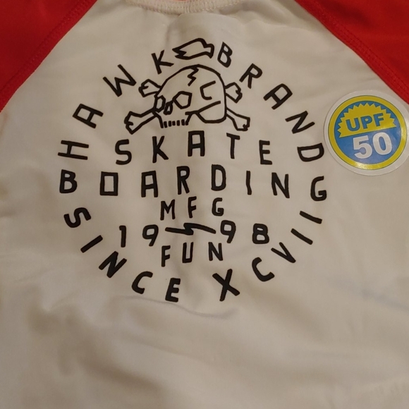 Tony Hawk Swimsuit with Rashguard Size 2T - Picture 2 of 6